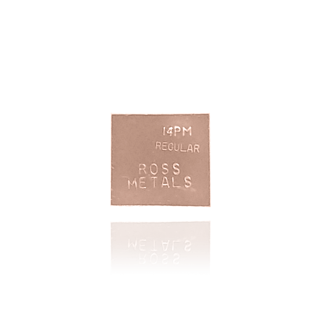 14K / 14 Pink Gold Plate Solder