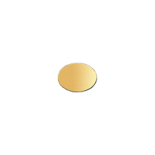 Load image into Gallery viewer, 14K Yellow Gold Oval Disc (.025" thickness)
