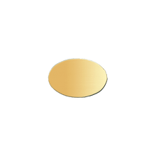 Load image into Gallery viewer, 14K Yellow Gold Oval Disc (.025" thickness)
