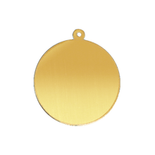 Load image into Gallery viewer, 14K Gold Round Disc With Loop (.025" thickness)
