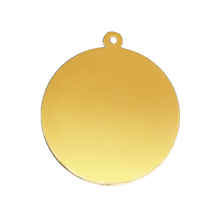 Load image into Gallery viewer, 14K Gold Round Disc With Loop (.025" thickness)
