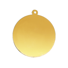 Load image into Gallery viewer, 14K Gold Round Disc With Loop (.025&quot; thickness)
