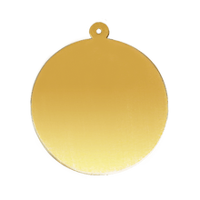 Load image into Gallery viewer, 14K Gold Round Disc With Loop (.025" thickness)

