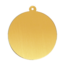 Load image into Gallery viewer, 14K Gold Round Disc With Loop (.025&quot; thickness)
