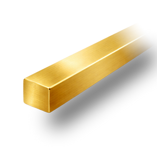 18K Yellow Square Soft Wire