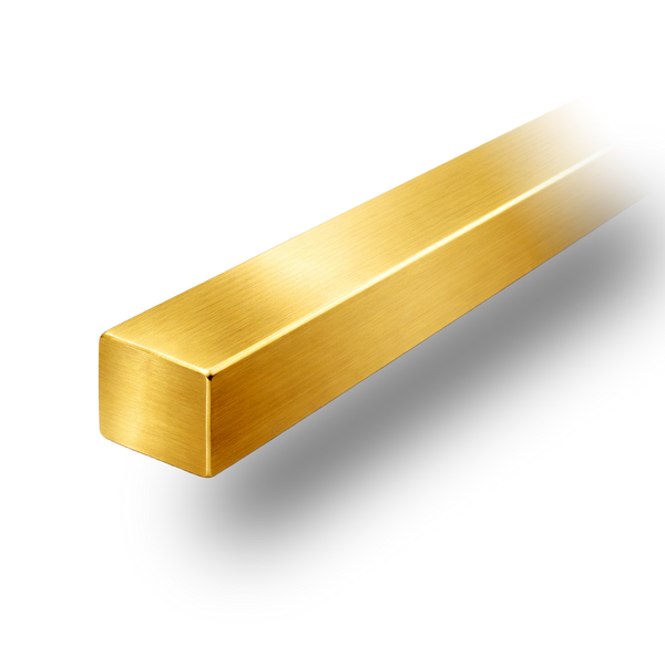18K Yellow Square Soft Wire