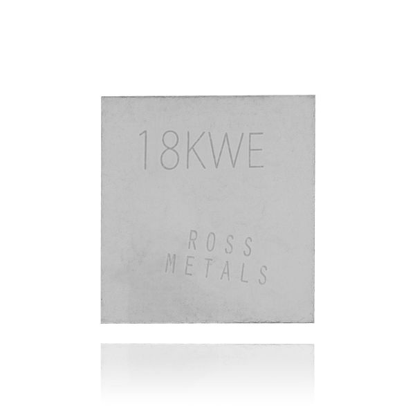 18K / 18 White Gold Plate Solder