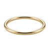 Plain Wire Bangle Bracelet in 14K Gold