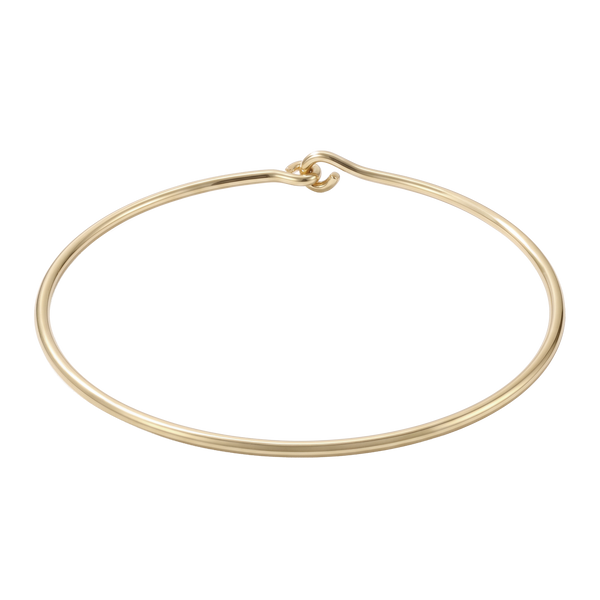 Plain Wire Choker in 18K Gold