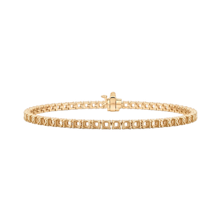 4 Prong Round Tennis Bracelet Mounting in 14K Gold (.10 ct / 3.0 mm)