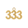 Classic Angel Number Pendants in 14K Gold (12.5 mm)