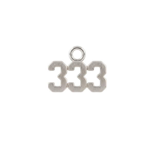 Basic Angel Numbers in 14K Gold (4.7 mm) (Semi-Polished)