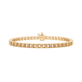 4 Prong Round Tennis Bracelet Mounting in 14K Gold (.25 ct / 4.0 mm)