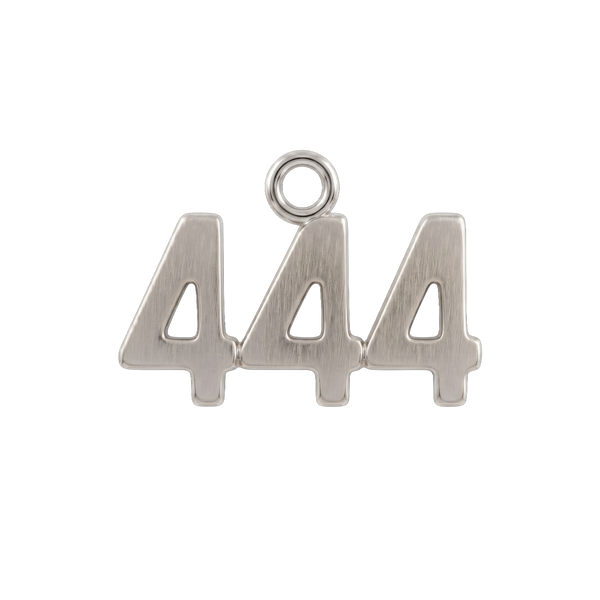 Basic Angel Numbers in 14K Gold (12.7 mm) (Semi-Polished)