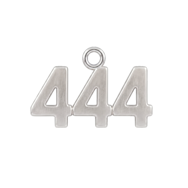 Classic Angel Number Pendants in 14K Gold (15 mm)