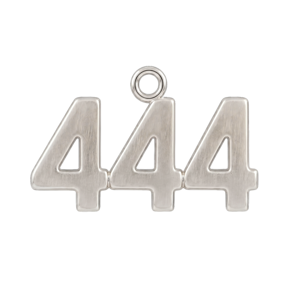 Classic Angel Number Pendants in 14K Gold (25 mm)