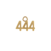 Basic Angel Numbers in 14K Gold (4.7 mm) (Semi-Polished)