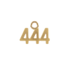 Basic Angel Numbers in 14K Gold (5.3 mm) (Semi-Polished)