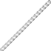 Round 4 Prong Tennis Necklace Chain By The Inch in 14K Gold (No Clasp)
