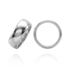 ITI NYC 14K White Gold Domed Wedding Bands (2.0 mm - 6.0 mm)