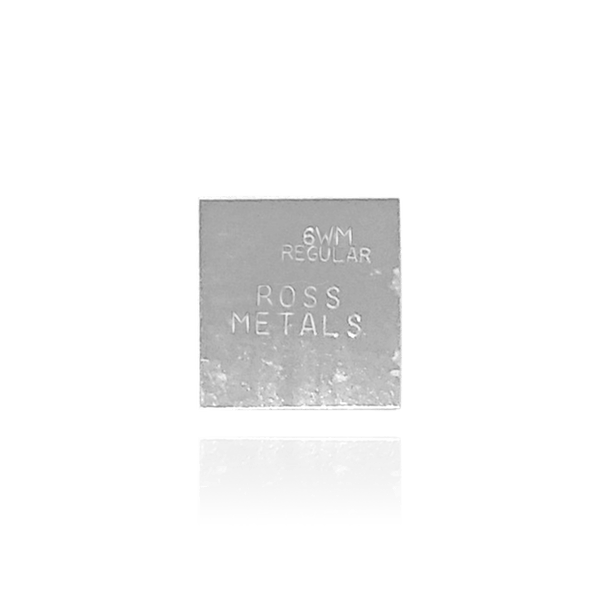 6K / 6 White Gold Plate Solder