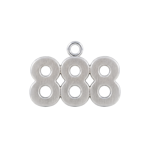Classic Angel Number Pendants in 14K Gold (12.5 mm)