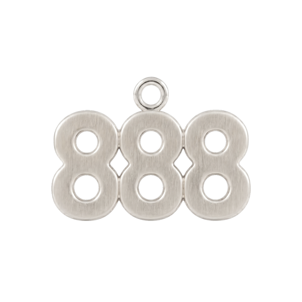 Classic Angel Number Pendants in 14K Gold (15 mm)