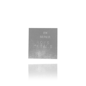 8K / 8 White Gold Plate Solder