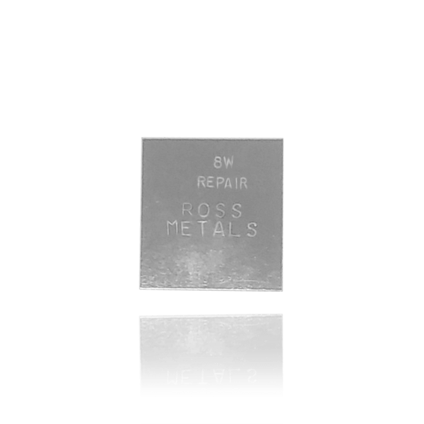 8K / 8 White Gold Plate Solder