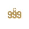 Basic Angel Numbers in 14K Gold (5.3 mm) (Semi-Polished)