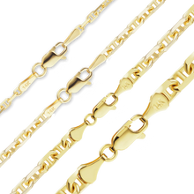 Load image into Gallery viewer, Arthur Ave. Anchor Anklet in 14K Yellow Gold
