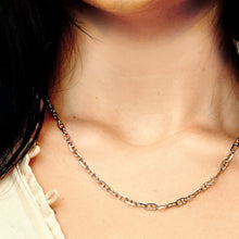Load image into Gallery viewer, Arthur Ave. Anchor Chain Necklace in Sterling Silver
