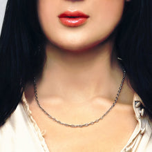 Load image into Gallery viewer, Arthur Ave. Anchor Chain Necklace in Sterling Silver
