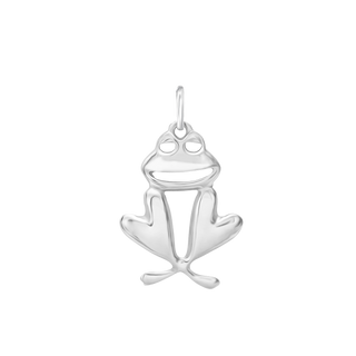 Smiling Frog Charm (27 x 17mm)