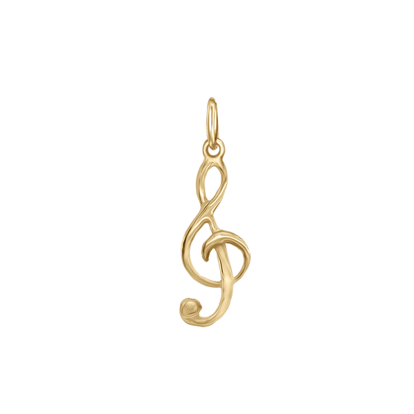 Musical Note Charm (27 x 9mm)