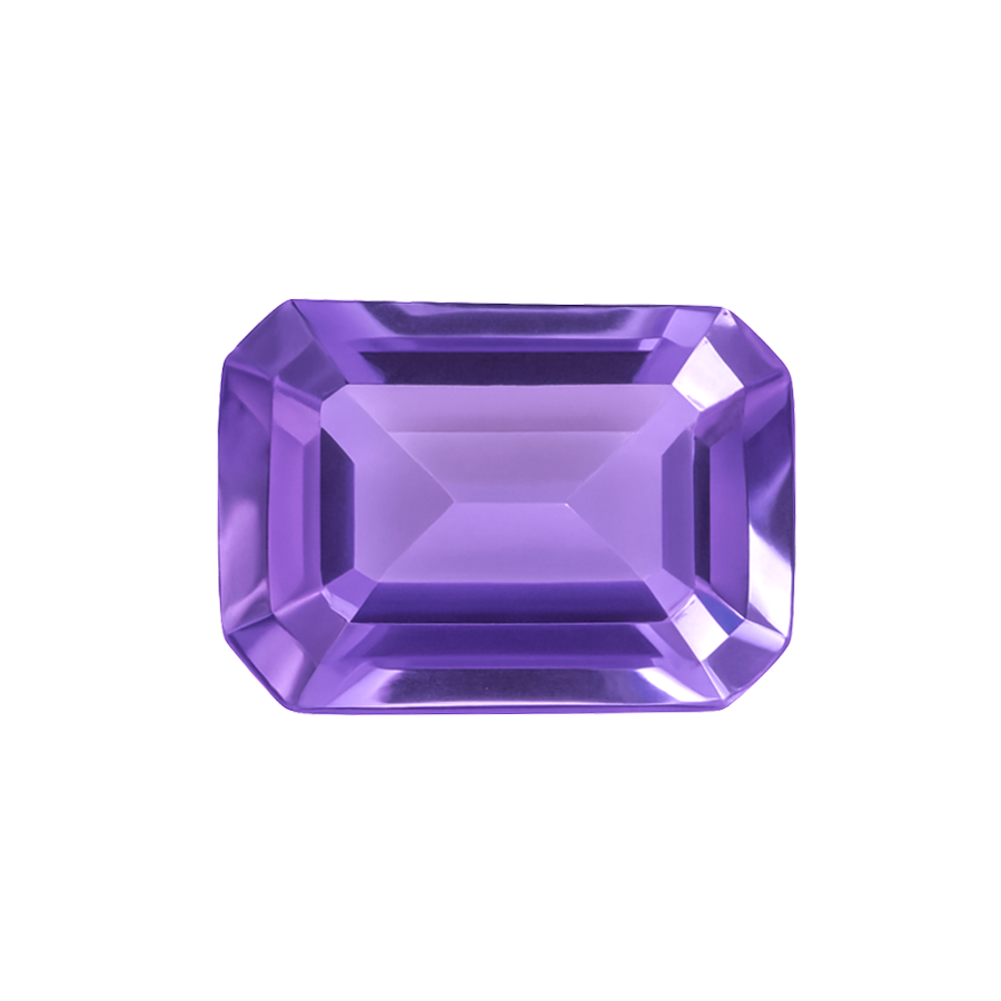 Emerald Shape Alexandrite - June Birthstones