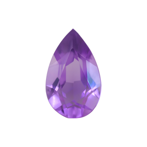 Pear Shape AAA Natural Amethyst - February Birthstones
