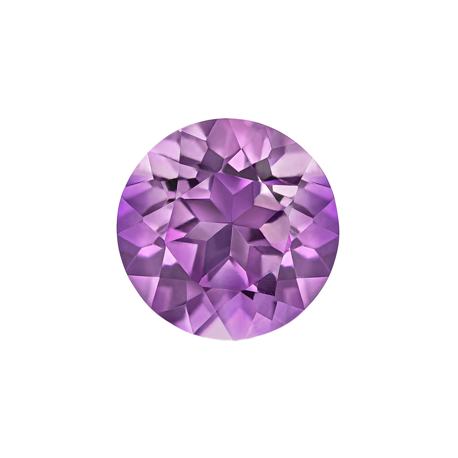 Round Amethyst - February Birthstones