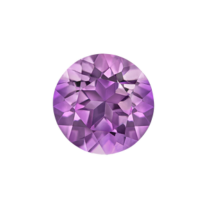 Round AAA Natural Amethyst - February Birthstones
