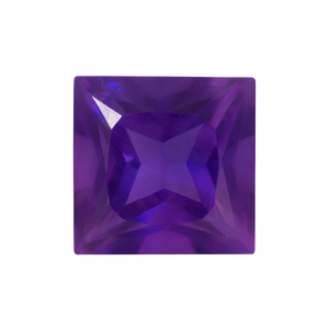 Square AAA Natural Amethyst - February Birthstones