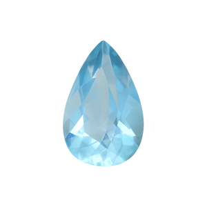 Pear Shape AAA Natural Aquamarine - March Birthstones