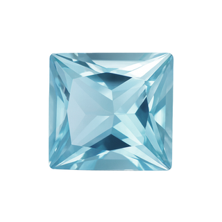 Square AAA Natural Aquamarine - March Birthstones