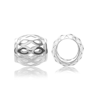 ITI NYC Fancy Beads in Sterling Silver (10.5 x 10.1 mm)