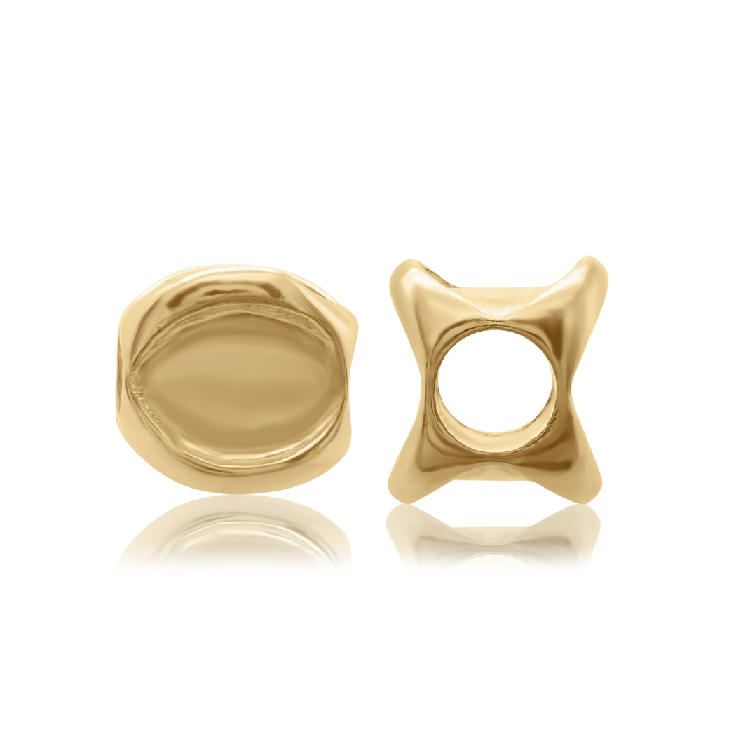 ITI NYC Fancy Beads in 14K Yellow Gold (5.3 x 5.4 mm)