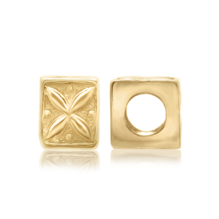 ITI NYC Fancy Beads in 14K Yellow Gold (4.6 x 3.8 mm)