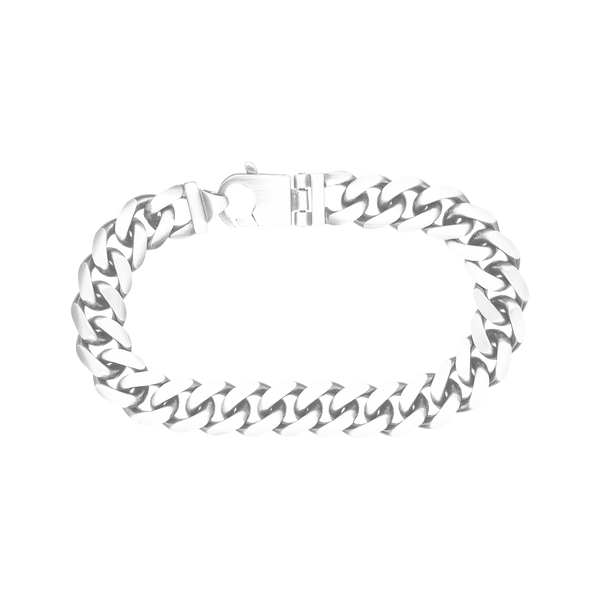 Bowery Cuban Curb Bracelet in Sterling Silver