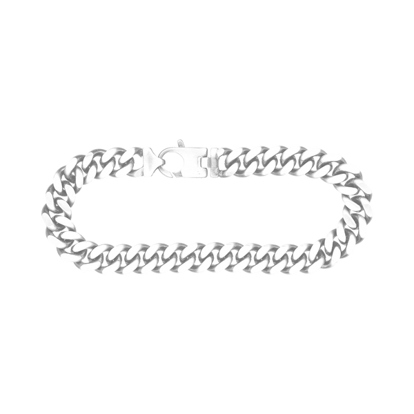 Bowery Cuban Curb Bracelet in Sterling Silver