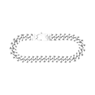 Bowery Cuban Curb Bracelet in Sterling Silver