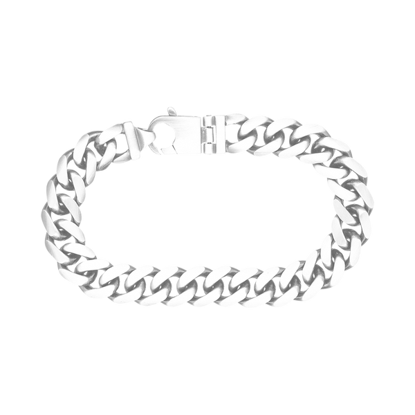 Bowery Cuban Curb Bracelet in Sterling Silver