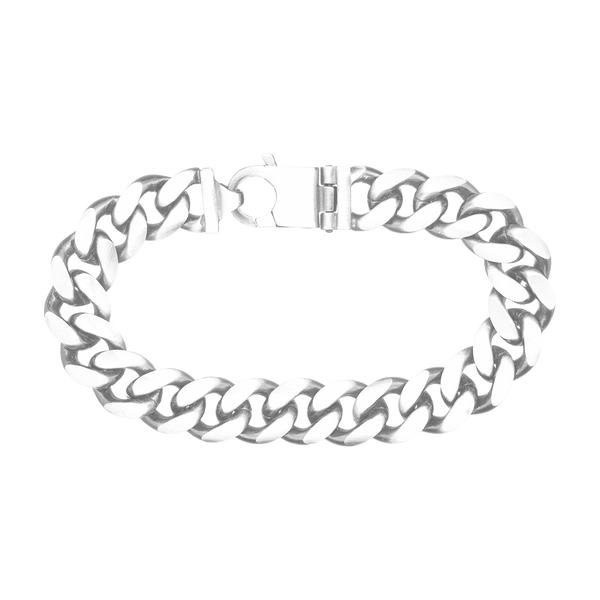 Bowery Cuban Curb Bracelet in Sterling Silver